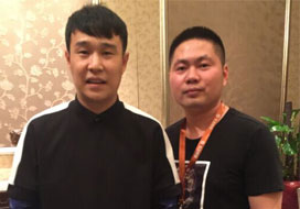 广州彩神vii与明星合影